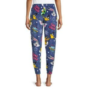 NEW Briefly Stated Women’s Space Jam Jogger Sleep Pants Warner Bros 3X (22W-24W)